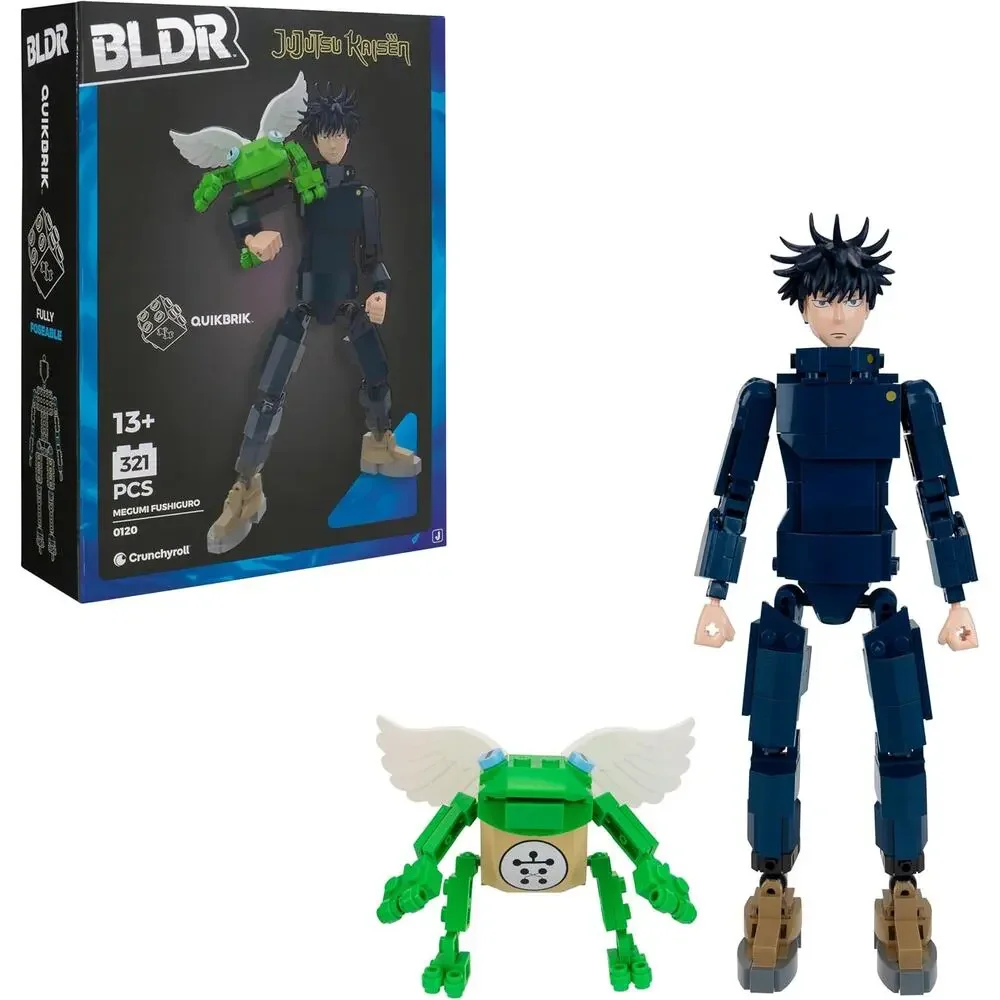 BLDR Jujutsu Kaisen Megumi Fushiguro Building Set NIB